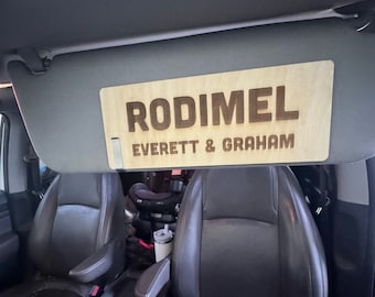 School Pick Up Name Sign, Personalized Carpool Name Tag, Back-to-School Kids Name Sign, Personalized School Pickup Line Car Sign