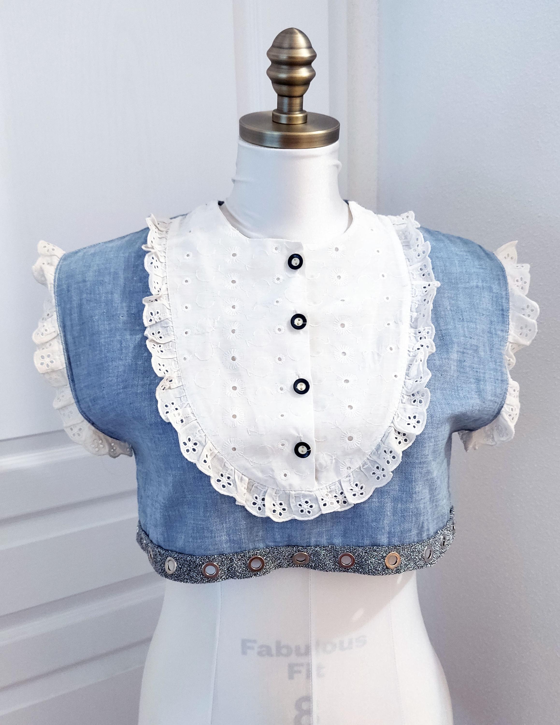 Backless shirt
