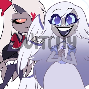CUSTOM HAZBIN  ART