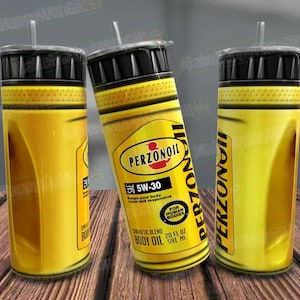 Envoltório engraçado para copo automotivo, envoltório para copo automotivo Perzonoil de 20 onças, designs para copos de 20 onças.