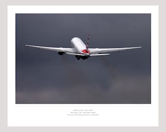 American Airlines 787 | Aviation | Photography | Fine Art | Giclee | Print