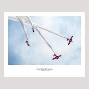 Aeroshell Demonstratino Team | Aviation | Photography | Fine Art | Giclee | Print