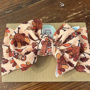 Gobble Gobble Headband bow