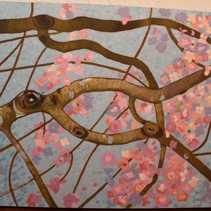 Cherry Blossom Painting