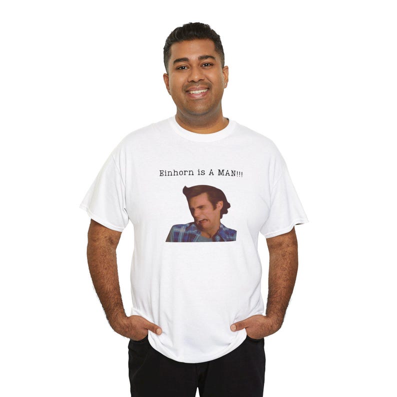 T-shirt Ace Ventura Einhorn Meme, t-shirt graphique citation drôle de film image 3