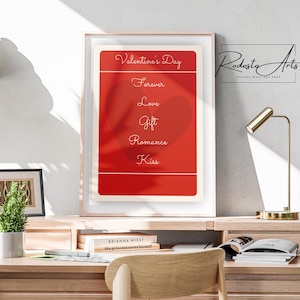 Affiche Digita Lovel de carte de jeu, conception de cadeau de carte tabou, art mural pour les couples, affiche sur le thème de l'amour, art mural romantique, cadeau imprimable numérique