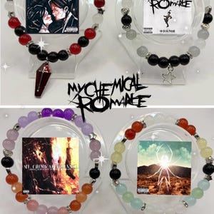 My Chemical Romance album inspired beaded bracelets