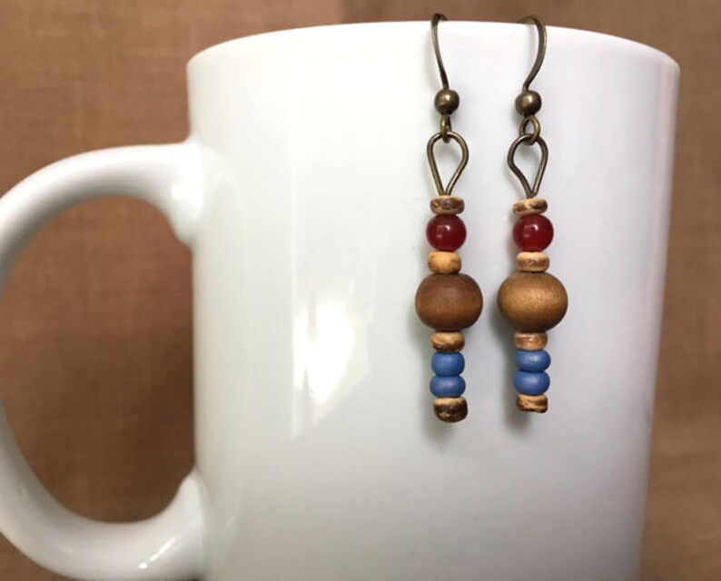 Earrings A Quick Escape...Extreme Decaf...FREE U.S. SHIPPING image 4