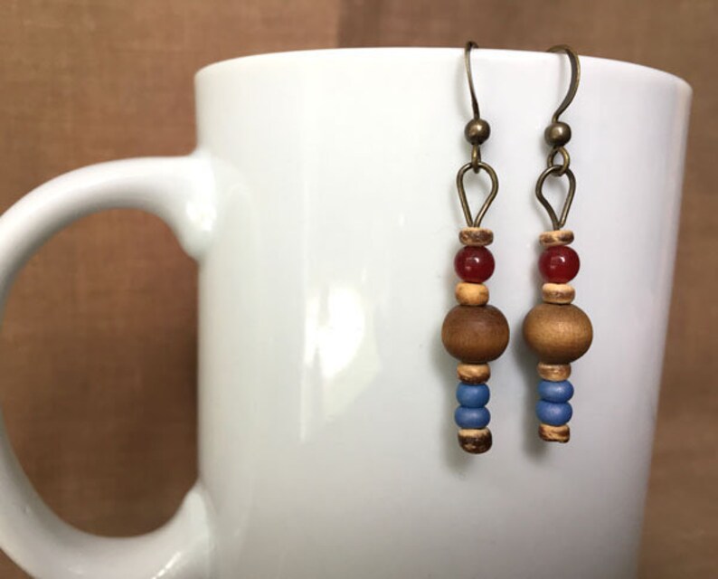 Earrings A Quick Escape...Extreme Decaf...FREE U.S. SHIPPING image 3