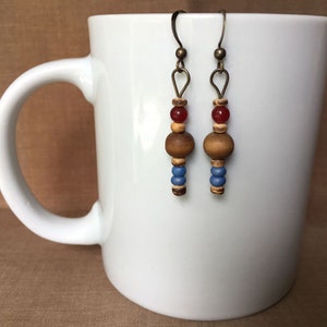 Earrings A Quick Escape...Extreme Decaf...FREE U.S. SHIPPING image 1
