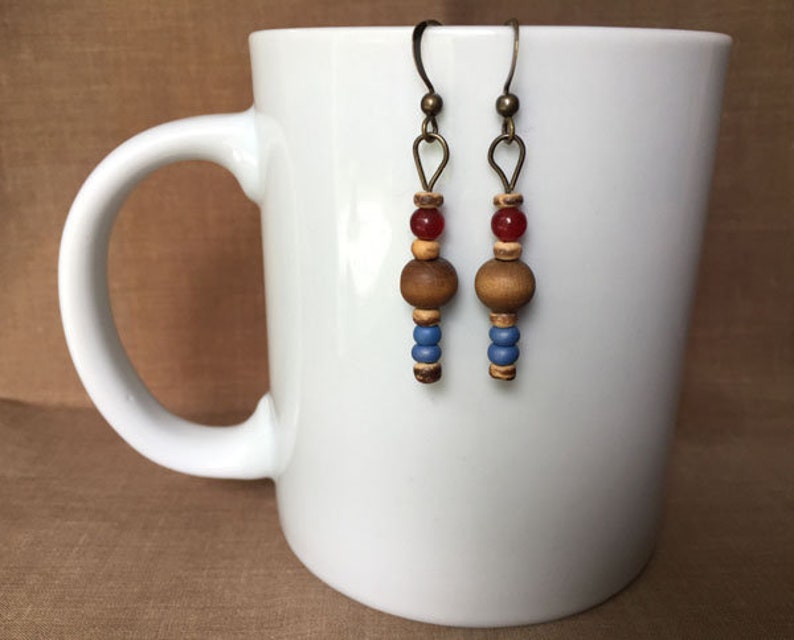 Earrings A Quick Escape...Extreme Decaf...FREE U.S. SHIPPING image 1