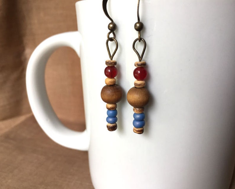 Earrings A Quick Escape...Extreme Decaf...FREE U.S. SHIPPING image 2