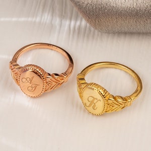 His and hers signet rings online