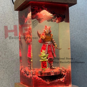 Dota 2 Juggernaut -  Nightlamp Epoxy High Quality Resin
