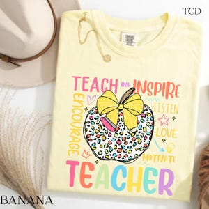 Custom Teacher Shirt, Teacher Name Shirt, Teacher Gifts Personalized, Teacher Appreciation Gifts, Back to School Shirt, Gift for Teacher