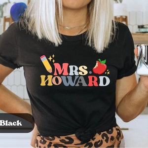 Custom Teacher Shirt, Bella+Canvas Teacher Tee, Personalized Teacher Gift, Teacher Appreciation, Back to School, New Teacher Gift, Teacher