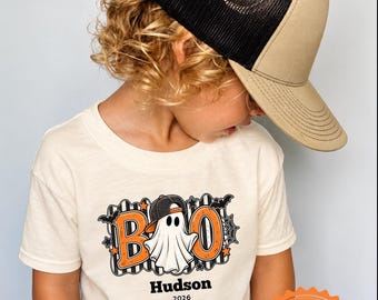 Personalized Halloween Shirt, Trick or Treat Bag for Kids, Custom Halloween Tote with Name, Reusable Candy Bag, Cute Witch Costume Accessory