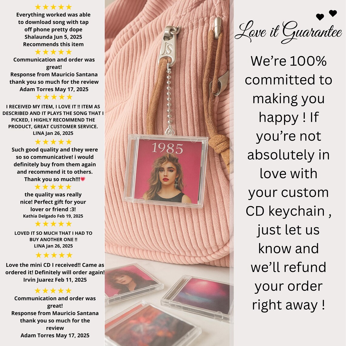 Custom Mini Album CD Keychain With NFC – Play Your Favorite Music ...