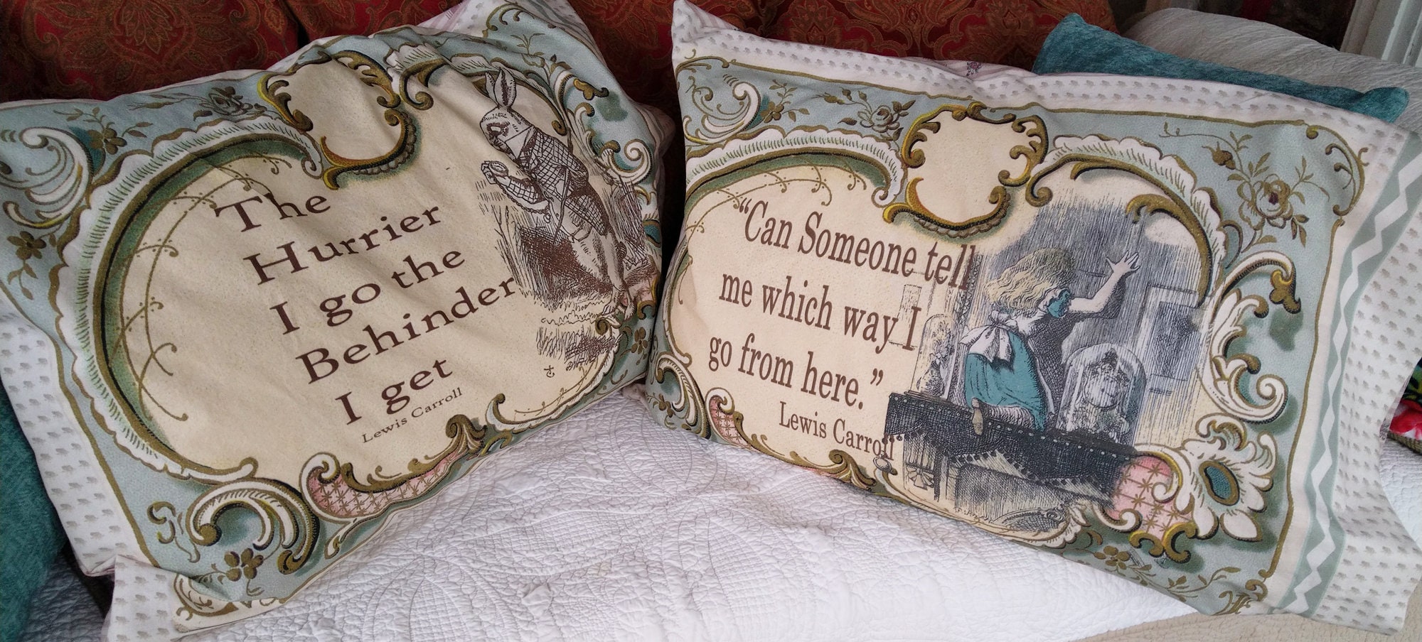 Alice in wonderland pillow cases cheap