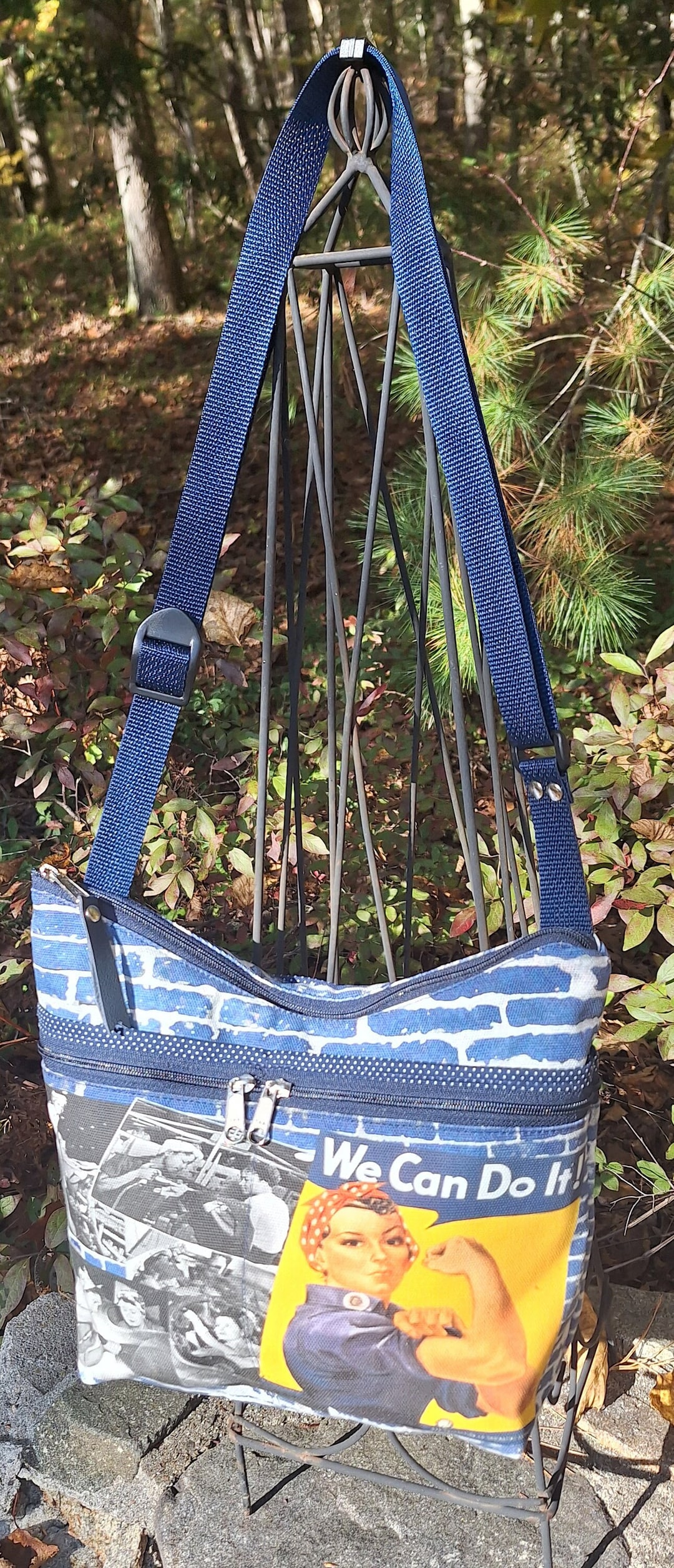 Handmade Handbags Rosie The Riveter Purse Rosie The Riveter And