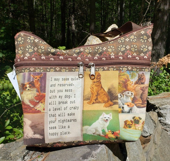 donsje】Britta Classic Purse | Dog | lana