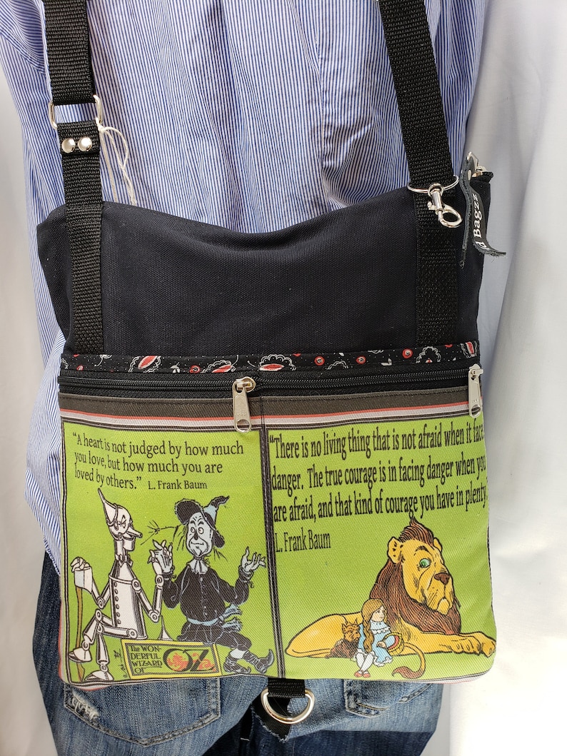 Vintage Wizard of OZ Themed Tablet bag that converts to a backpack