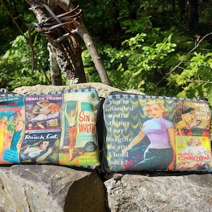 Sassy Coin Bag, Emergency Sewing Kit, Medications Bag, Sm. makeup bag, Travel Toothbrush/paste.  Endless Options!  -- Free Shipping