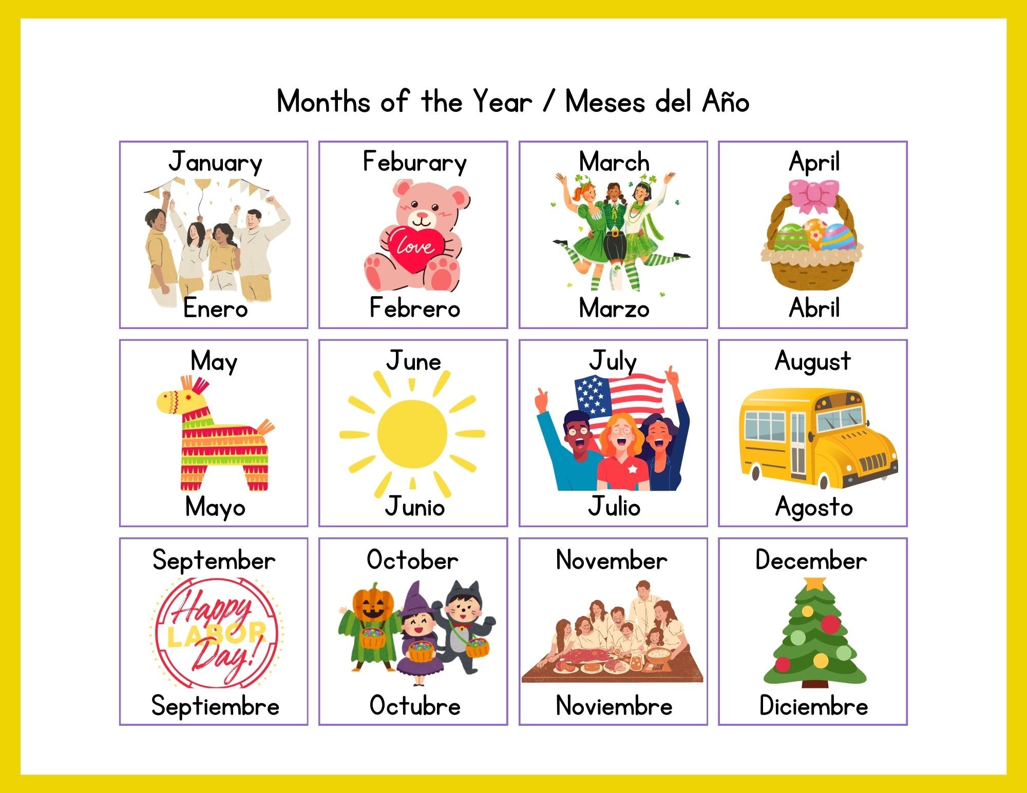 My First Digital Workbook - Yellow - Over 20 Pages - Etsy