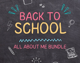 Back to School All About Me Variety Bundle