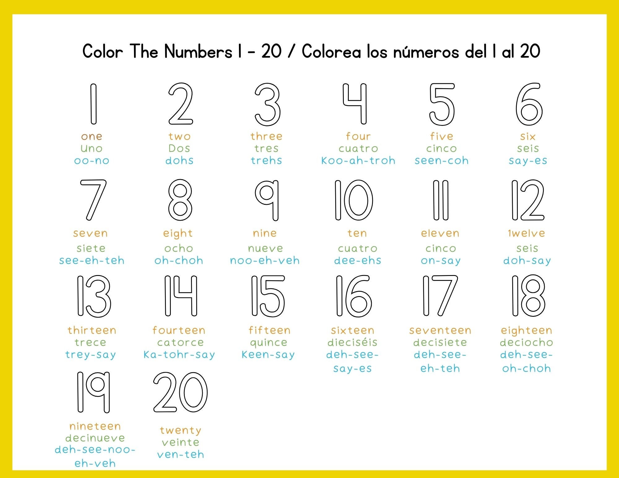 My First Digital Workbook - Yellow - Over 20 Pages - Etsy