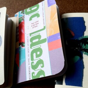 Recycled Postcard Mini Notebooks | Set of 3