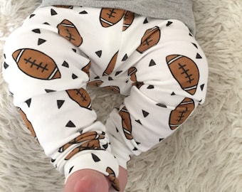 Leggings de Futebol para Bebê: Calças de Algodão Orgânico para Bebê
