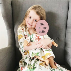Matching girl doll clothes hot sale