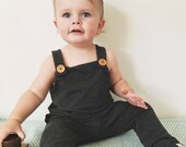 Organic baby overalls // french terry romper // toddler romper // baby romper // baby overalls // toddler jumpsuit // baby boy clothes