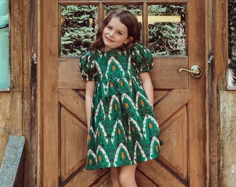 ikat dress for baby girl