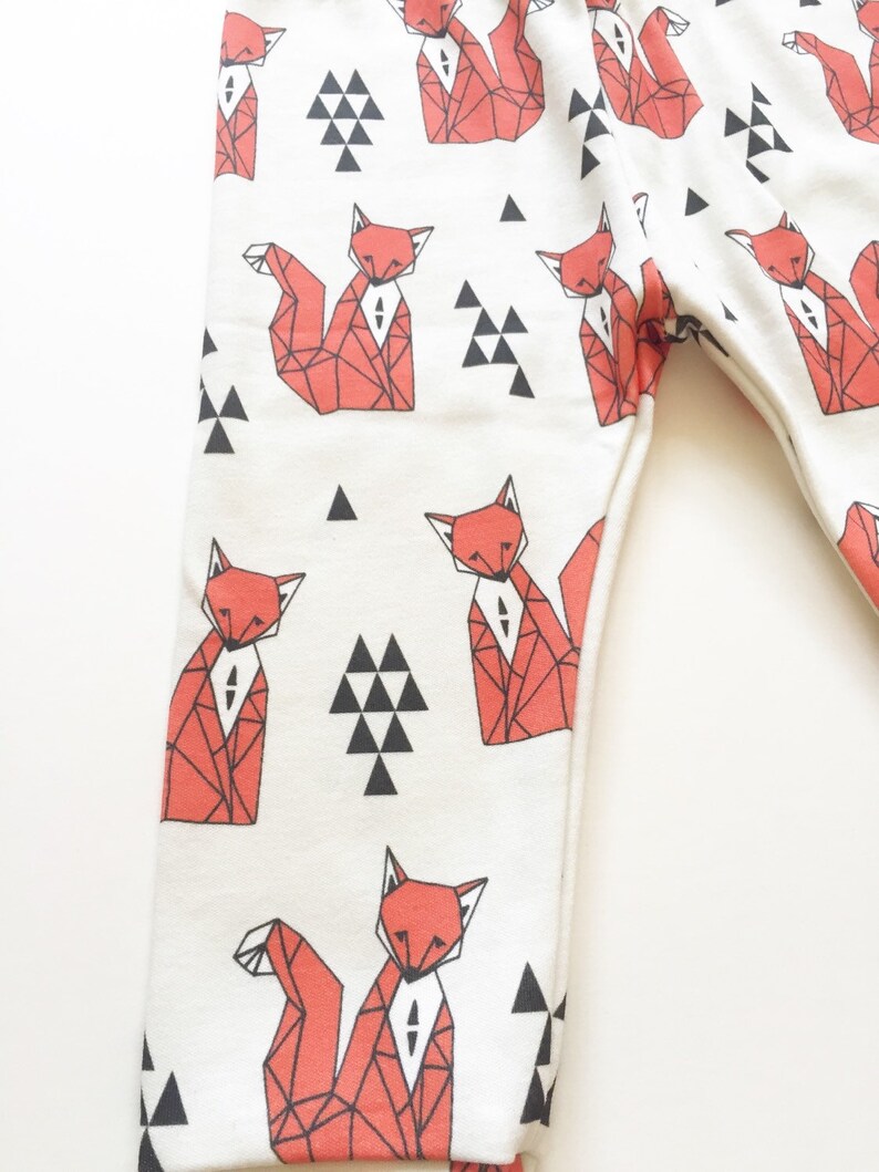 Babyhug 100% Cotton Full Length Fox Print Trousers - Brown main image 1