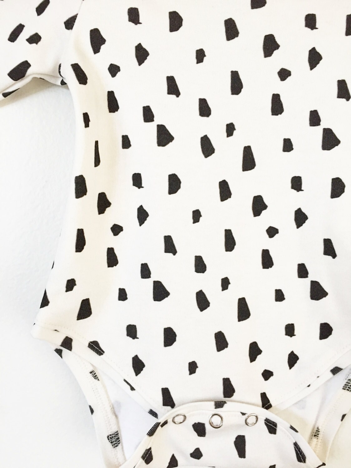 Baby Onesie Organic Baby Onesie Baby Bodysuit in Brushstroke Etsy