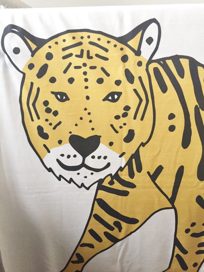 Giant Tiger Blanket Organic Crib Blanket Organic Toddler Etsy