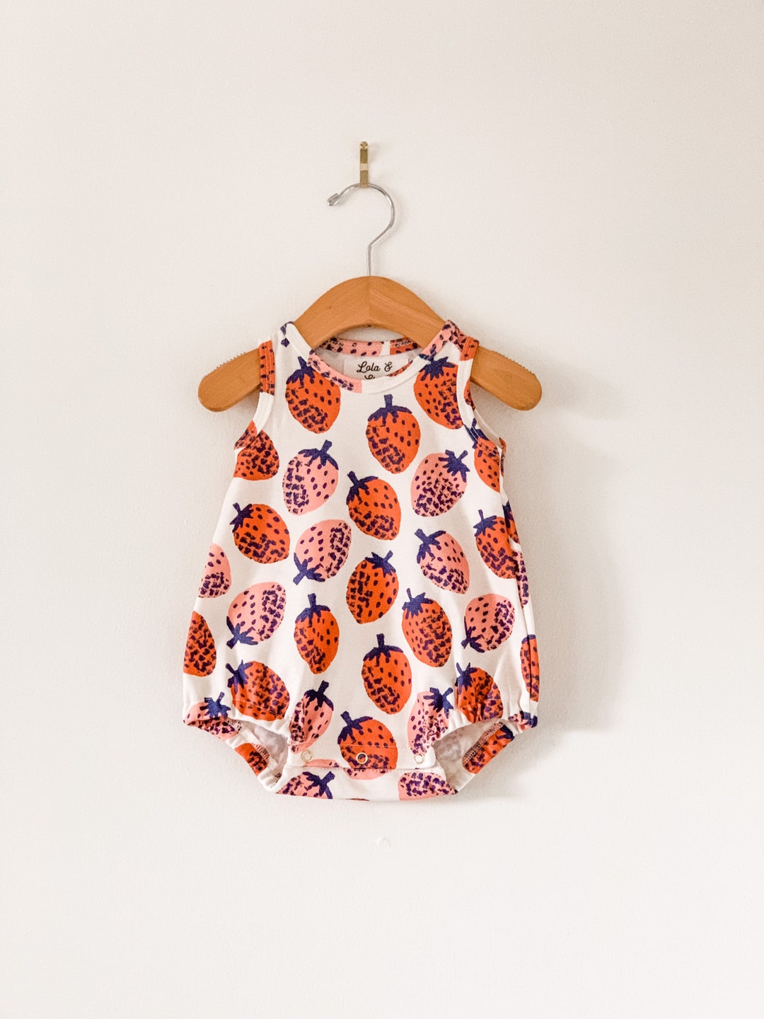 Baby Contrast Sleeves Apple Tree Pink Romper