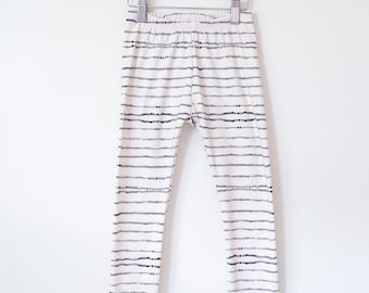 Organic Baby Leggings: Stripe Print, Baby Clothes