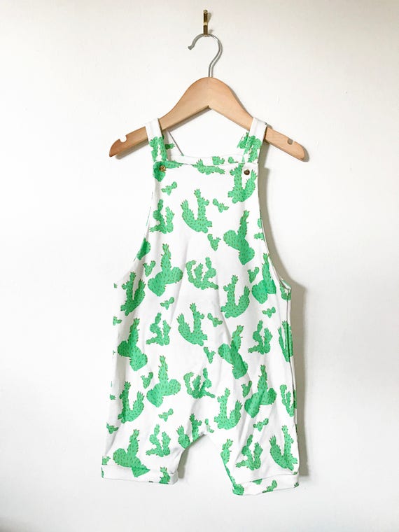 cactus print baby clothes