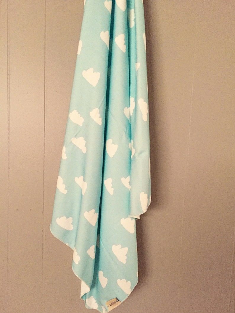 Swaddle Blanket // Organic Baby Blanket Polkadot // Organic Etsy