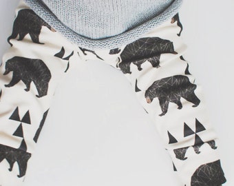 organic bear leggings