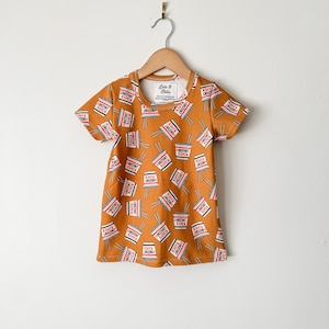 organic kids t-shirt // ramen shirt  // Kids clothing / toddler clothes / graphic tee // baby clothing / organic kids clothes
