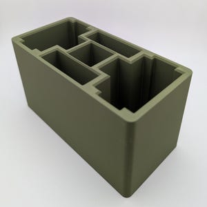 BaoFeng UV-5R Holder for 50 cal can-Green