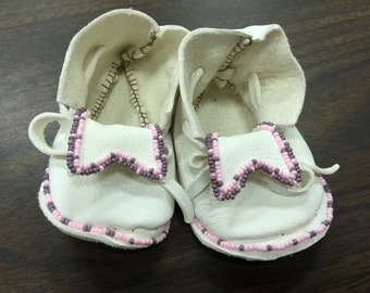 Custom Newborn Moccasins