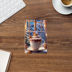Carte postale Bonbons de Noël