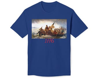 Camiseta de la Revolución Americana Camiseta de George Washington Pintura histórica Camiseta de la Revolución Americana Camiseta patriótica de la historia de EE. UU.