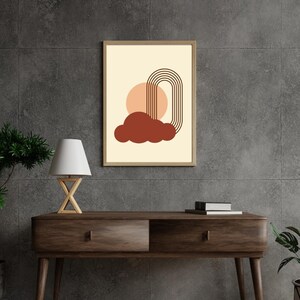 BOHO WALL ART, Mid Century Modern, Fashion Wall Art, Boho Art Prints, Eclectic Wall Art, Vintage Art Print, Boho Wall Decor, Artful Print