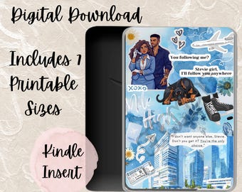 Mile High inspiriert Kindle Einlage, Windy City Serie, Buchliebhaber, digitaler Download